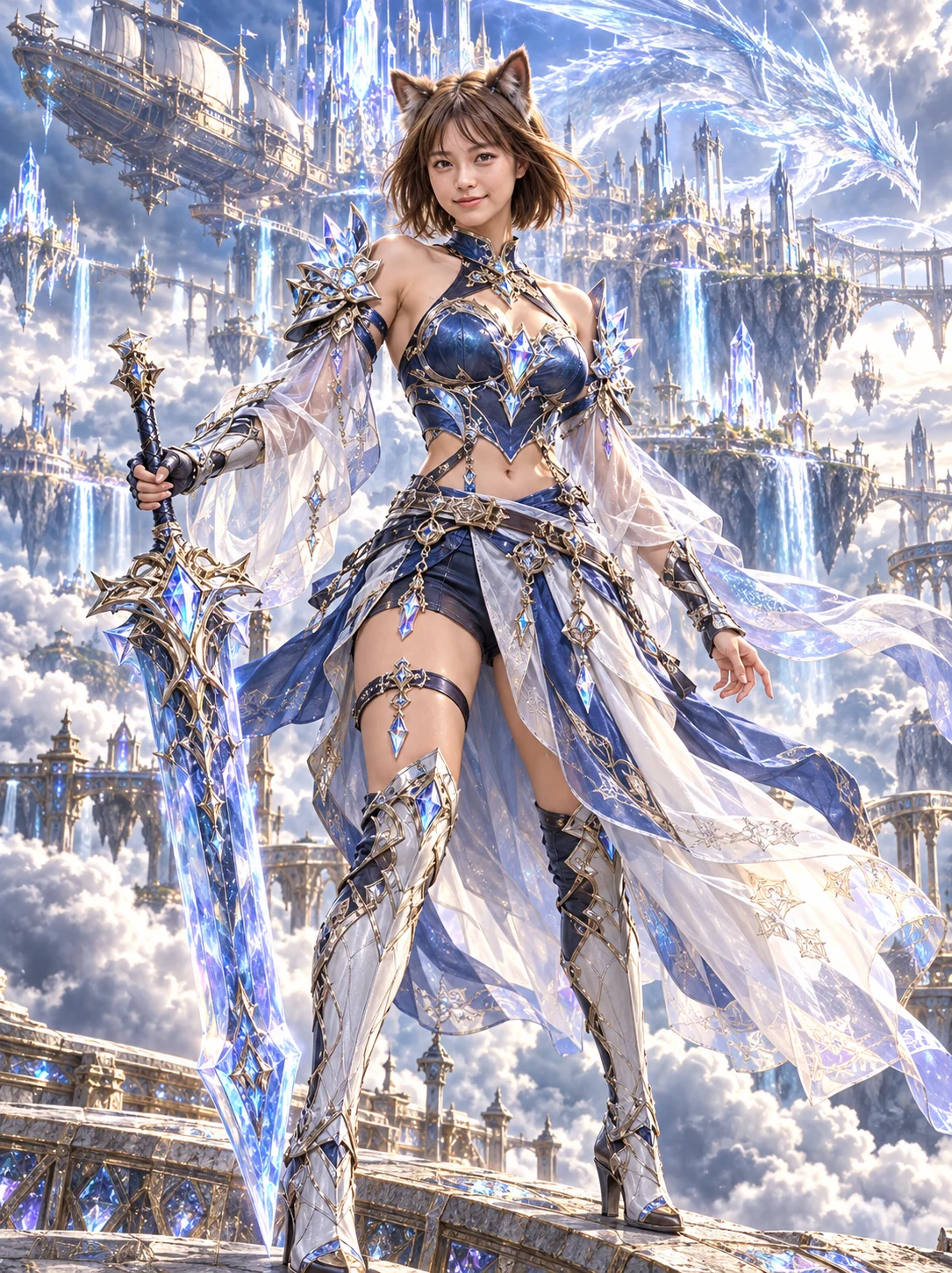 ファンタジー姿のハニーたん